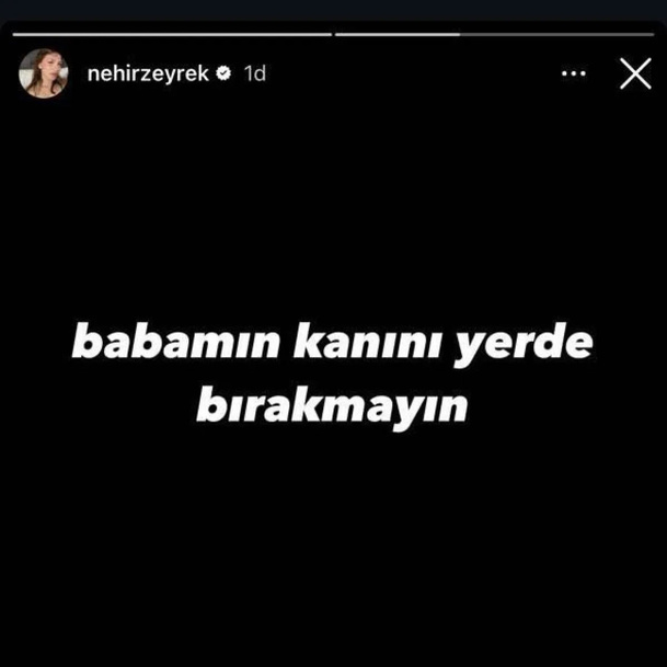 Ferdi Zeyrek'in kızından dikkat çeken paylaşım - Resim: 0