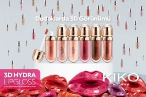 Parlak Gülüşlerin Sırrı: KIKO MILANO 3D Hydra Lipgloss